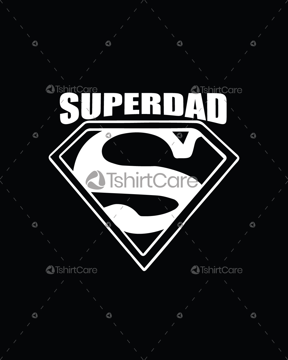 lager gjorde det lighed Super dad T shirt Design Superman Logo Father Adult Tee Design for Boys &  Girls - TshirtCare
