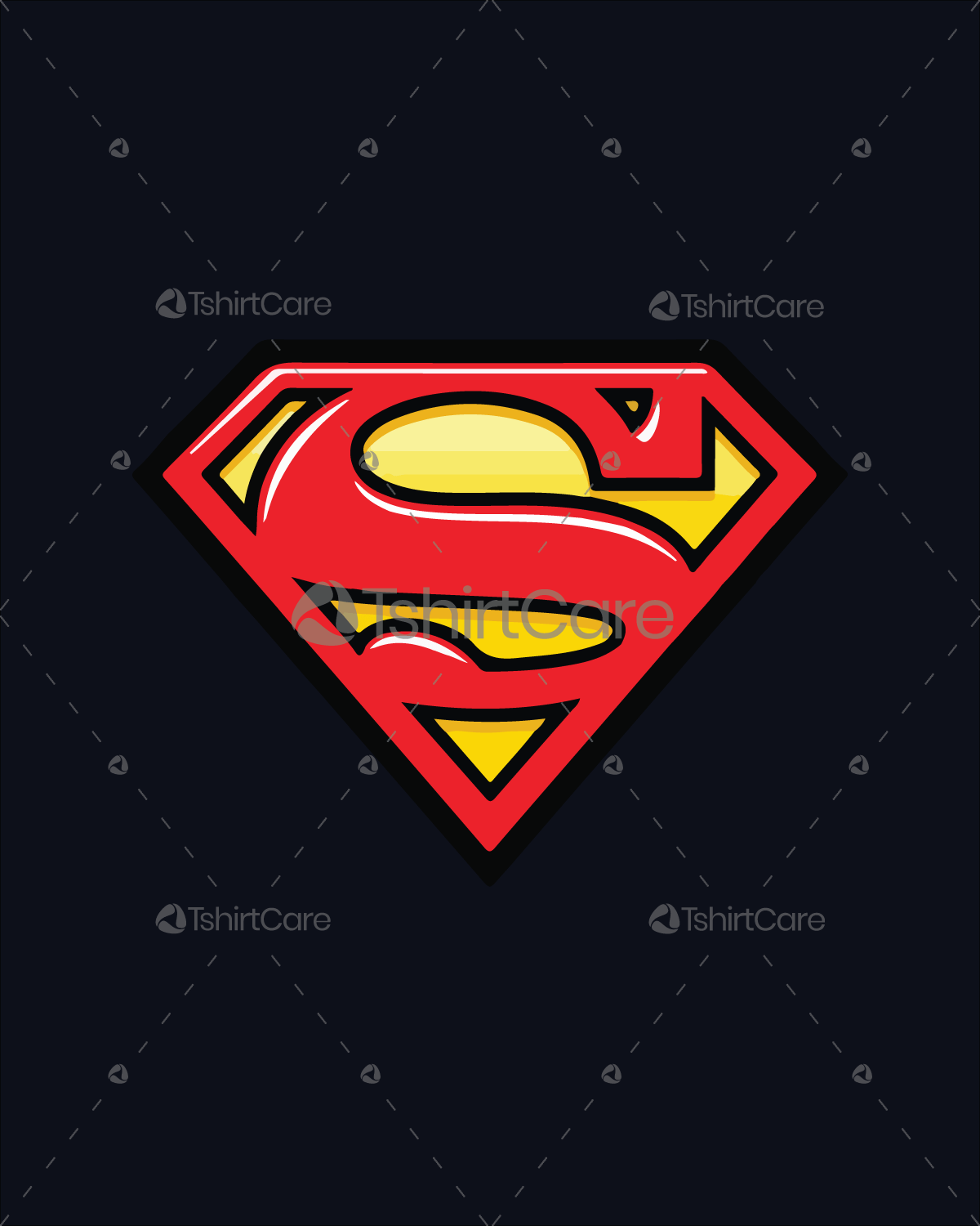 superman t shirt logo