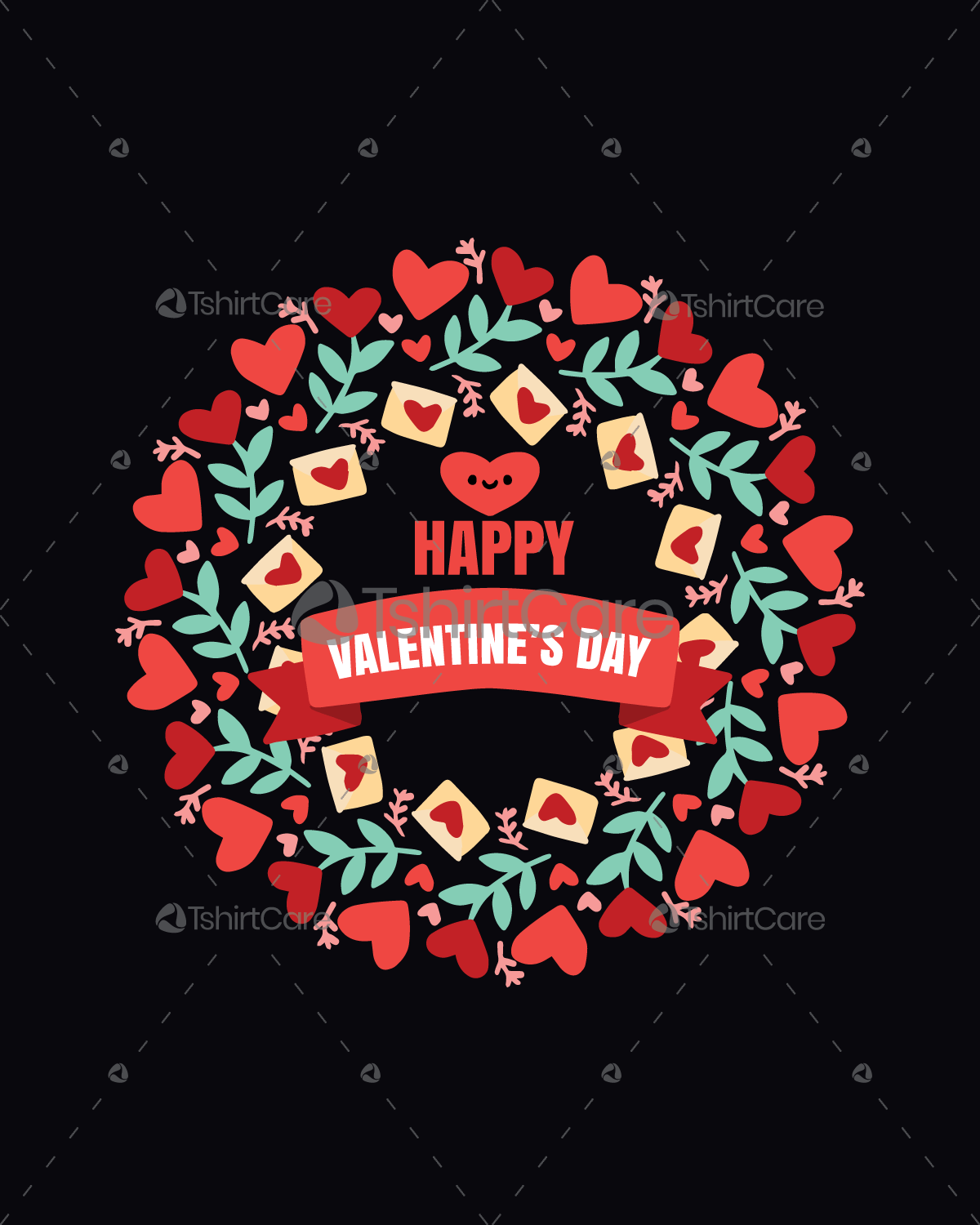 2019 Happy Valentine's Day T-Shits Heart For Women Men Gift 2019 Happy Valentine's Day T-Shits Heart For Women Men Gift